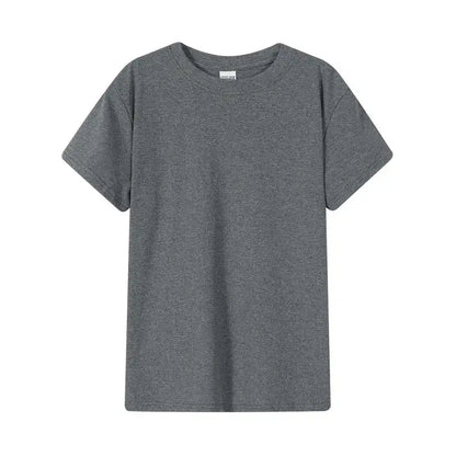 Custom LOGO DIY Women's Short Sleeve Solid Slim Fit Crew Neck Tee Basic Skinny Ribbed Tight Athletic Casual Workout Yoga Tshirt