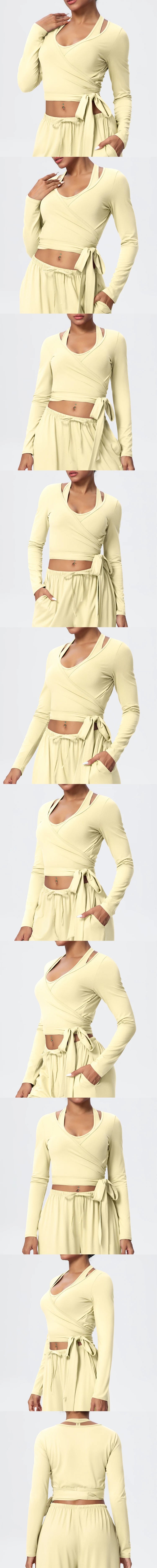 Yoga Long Sleeves Women Top Running Training Fitness Yoga Clothing Crop Top Outdoor Sports Cardigan Long Sleevesd Sportswear