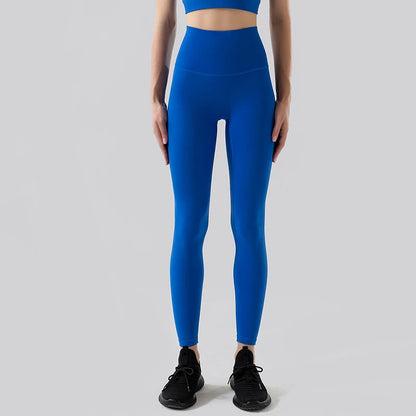 TRY TO BN New 46 Color Yoga Pants Sports Leggings Women Fitness Nylon High Waist Leggings Workout Trousers Training Gym Clothing