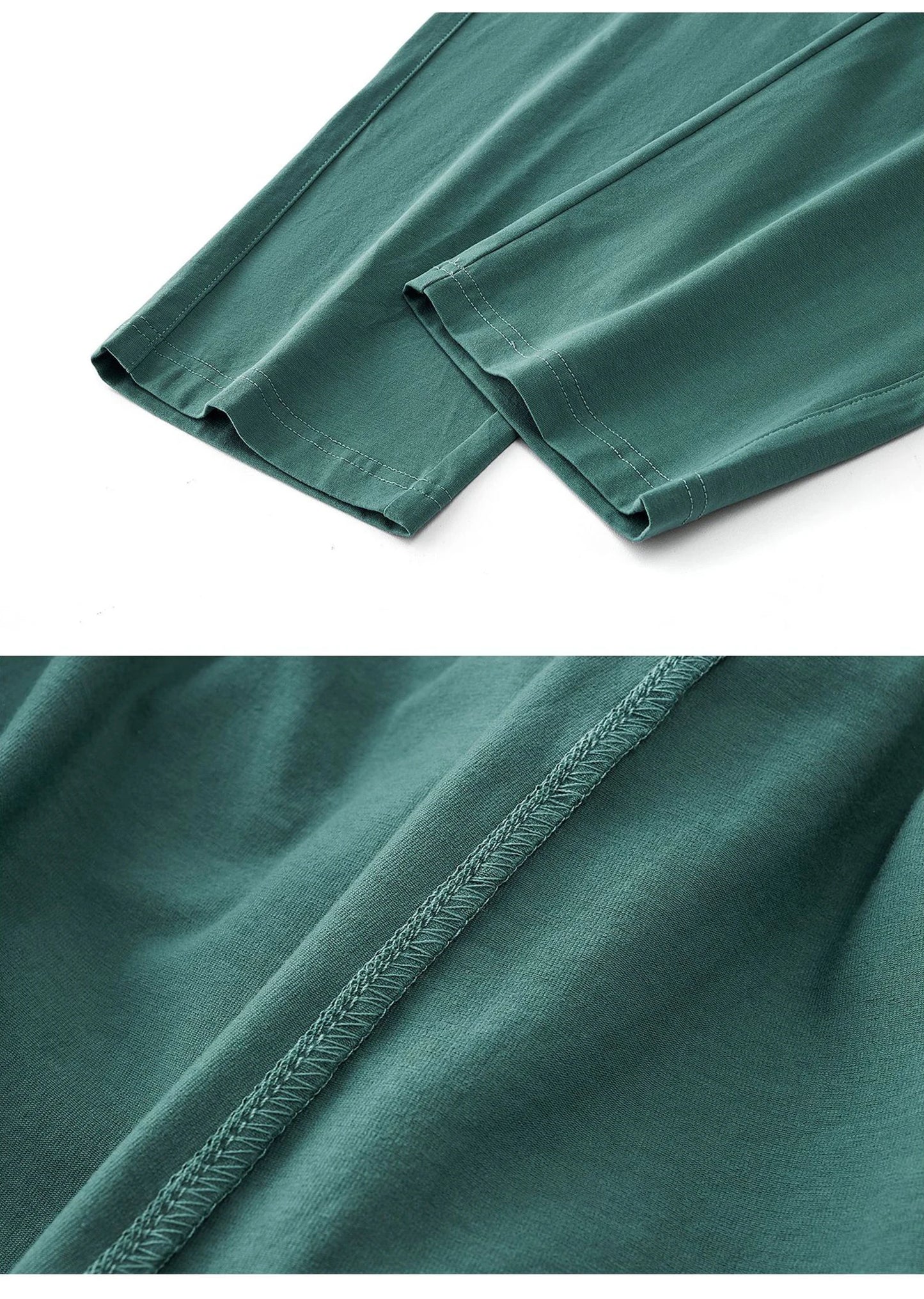 Men's 180G Combed Cotton Sport Pants Solid Color Straight Sweatpants Comfortable Casual Spring Autumn Homewear Men's pants