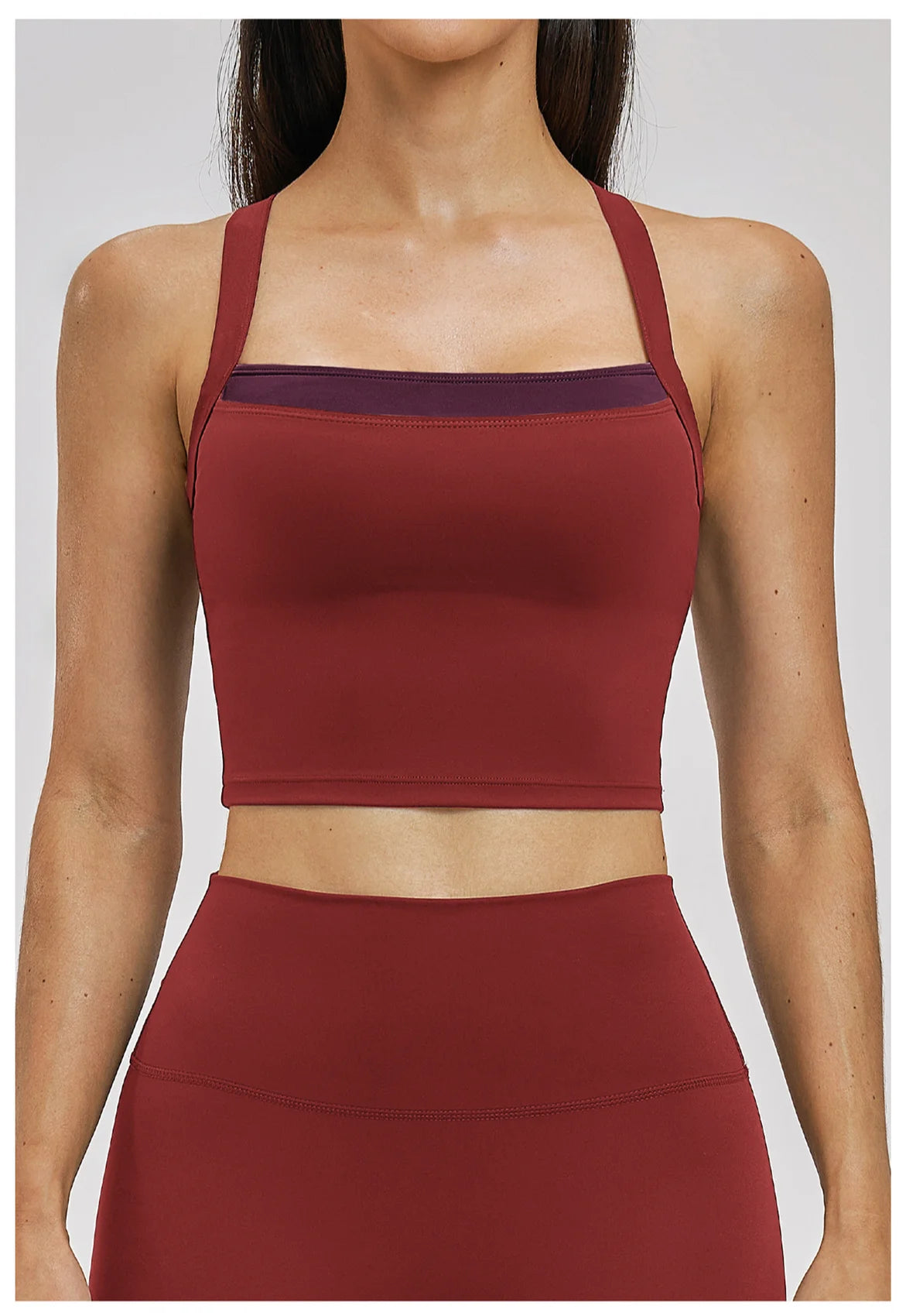 Yoga Vest Women's Shockproof Sports Underwear Gym Fitness Top Yoga Clothes Female Workout Underwear Running Push Up Sports Vest