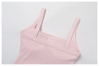 Yoga Set 2 Pieces Women's Tracksuit Sexy Sport Bra High Waist Sports Short Skirt Gym Fitness Sleeveless Workout Suit Sporstwear