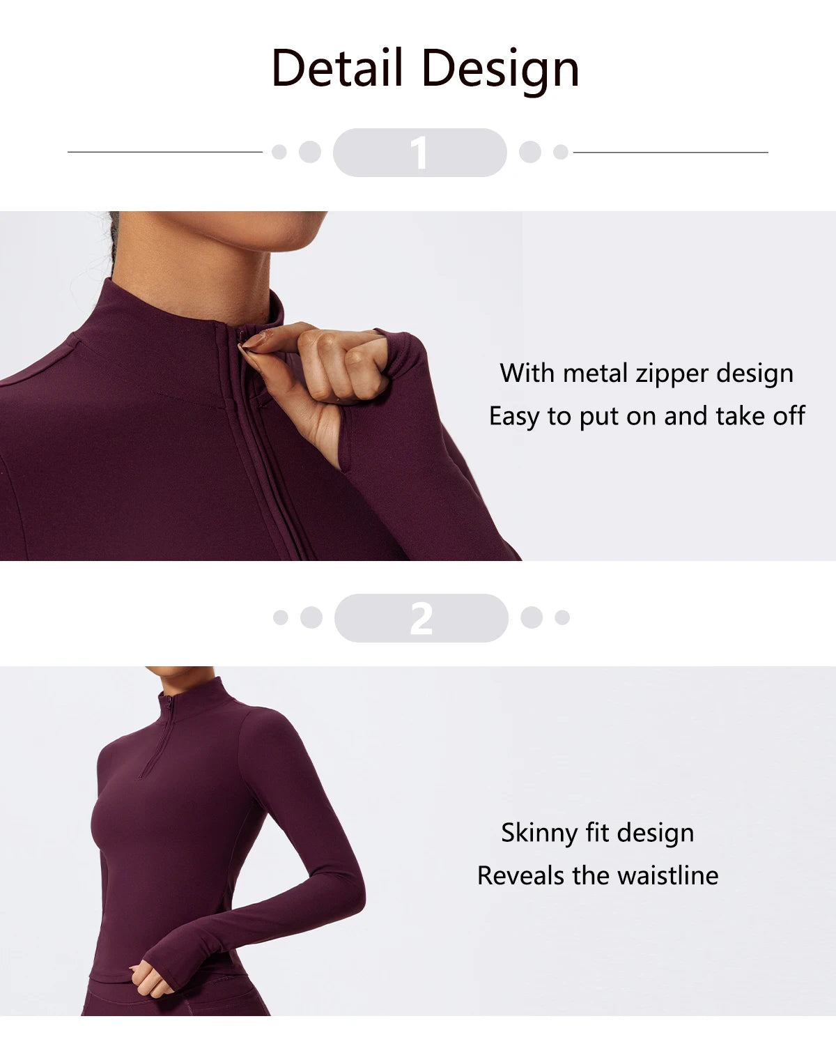 Hearuisavy Summer Half Zipper Yoga Suit Outdoor Workout Clothing Gym Set Women Flared Pants 2Pcs Sports Long Sleeves Shirt Suit