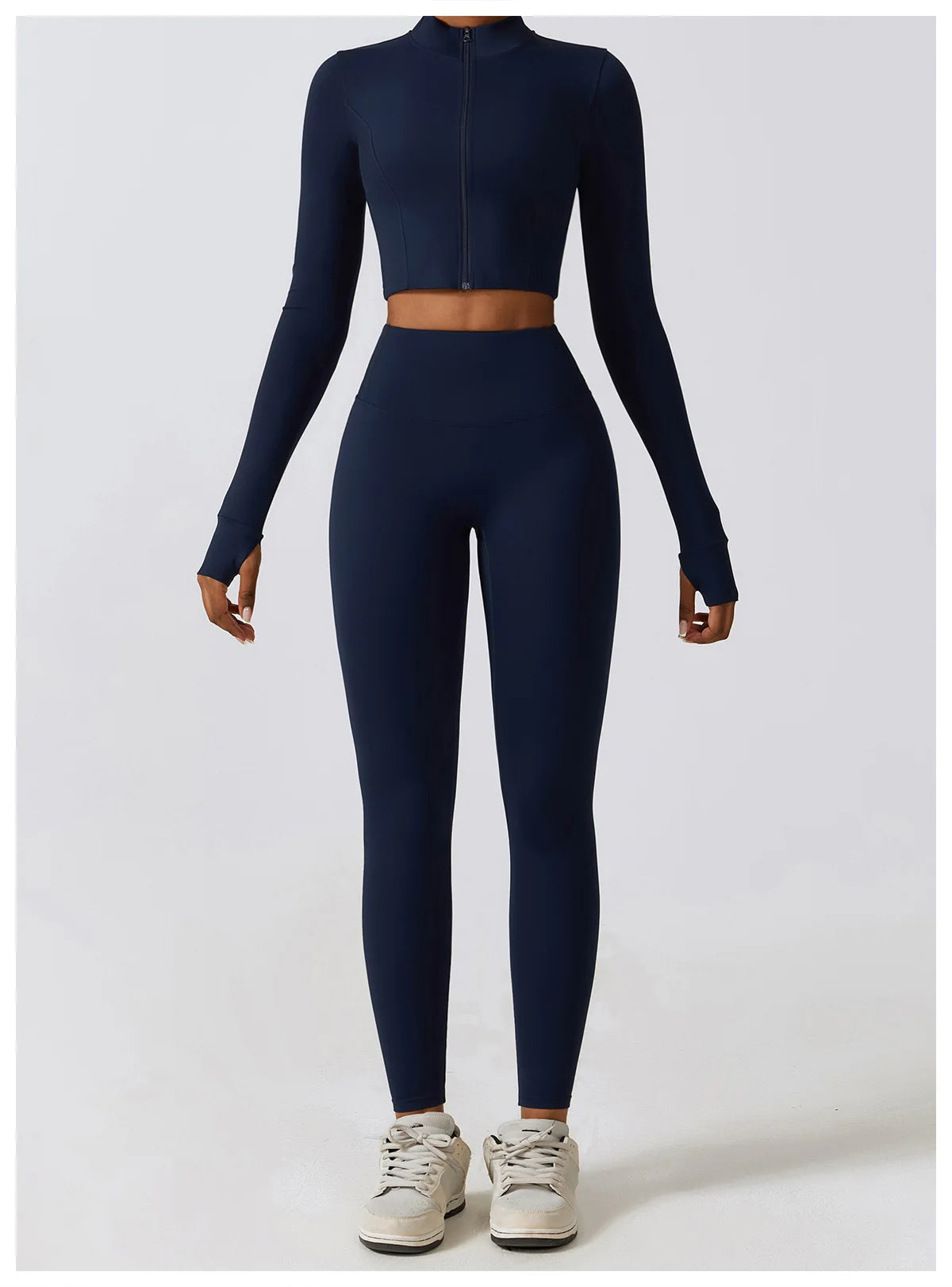 Women 2/3pcs Workout Outfits Yoga Sets Sportswear Gym Workout Clothing Tracksuit High Waist Leggings and Stretch Sports Bra