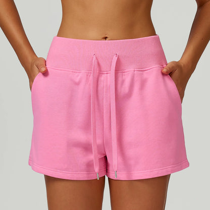 Yoga Shorts Women Gym Workout Shorts Female Outdoor Running Short Leggings Breathable Quick-Dry Fitness Athletic Cycling Shorts