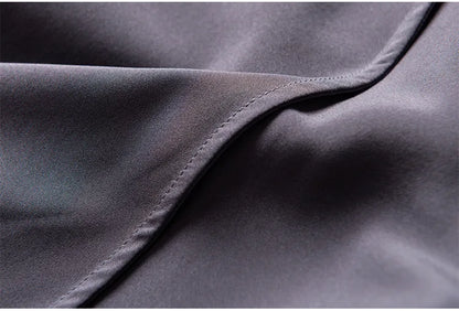 SuyaDream Silk Skirt for Woman 93%Silk 7%Spandex Solid A-line 2025 Spring Summer Chic Mid Skirts