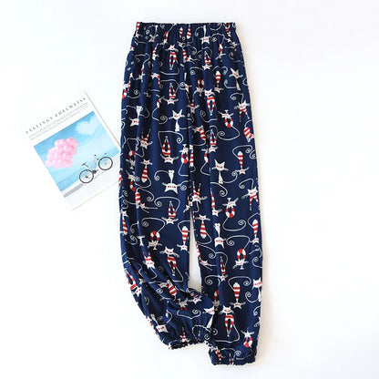 Summer new ladies 100%viscose pajama set short-sleeved shorts thin section home service loose large size two piece set plus size