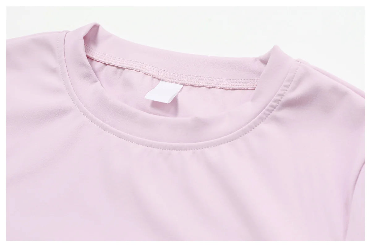 Women Sport T Shirts Short Sleeve Yoga Shirt Gym Top Running Push Up Active Wear Sport Top Femme Yoga Top Fitness Clothes