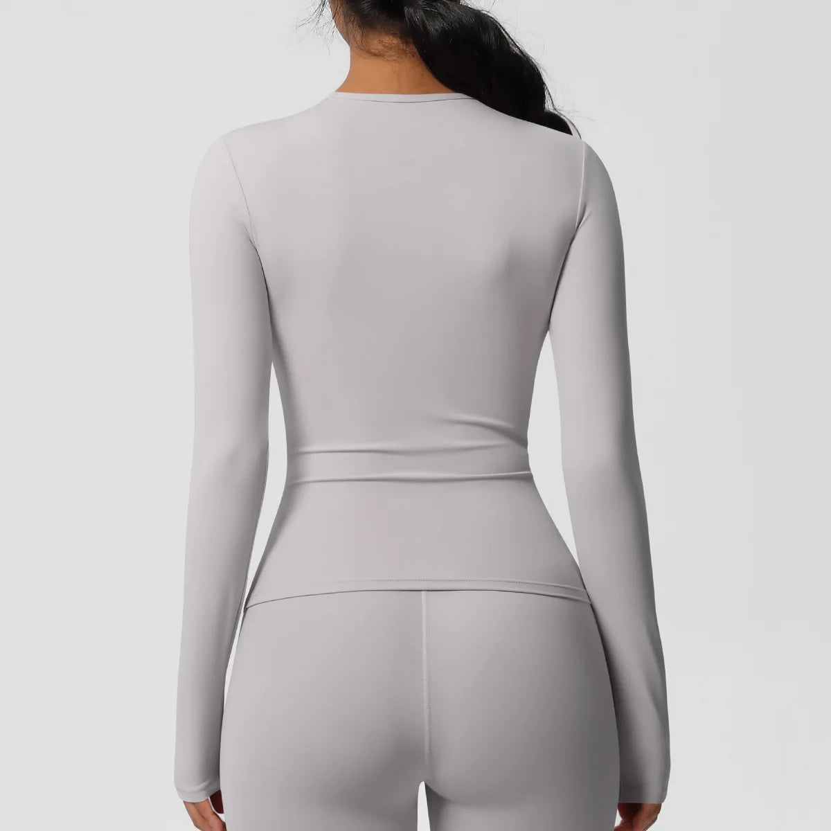 SWELTERING Women Yoga T-shirts Sports Top Long Sleeve Gym Workout Running Shirts Exposed Navel Quick Dry Fitness Gym Sport Wear
