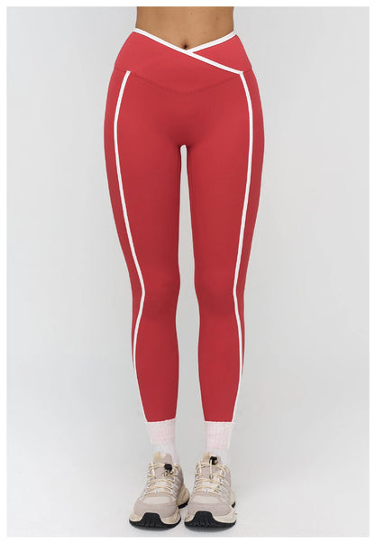 Women High Waist Workout Gym Leggings Yoga Trousers Breathable Sports Pants Female Running Cycling Tights Fitness Yoga Pants