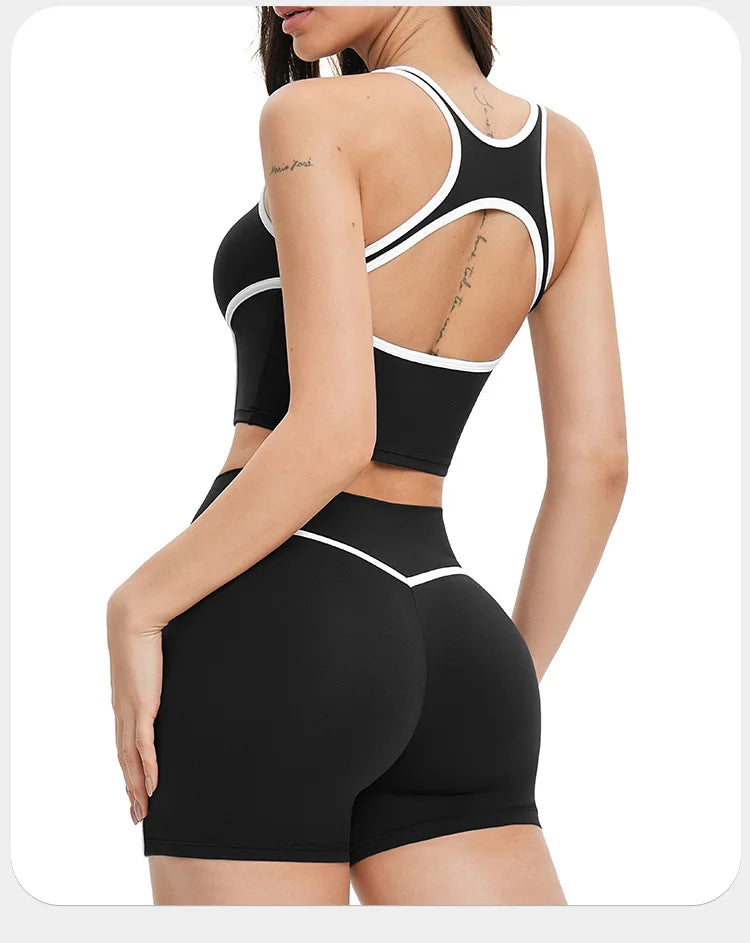 Women's Yoga Bra Gym Workout Top Shockproof Sports Underwear Female Yoga Bra Quick Dry Crop Top Running Fitness Bra Yoga Clothes