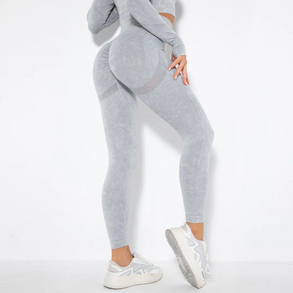 Summer Autumn Seamless Yoga Pant High Elastic Sports Fitness Legging Women High Waist Gym Scrunch Butt Running Training Leggings