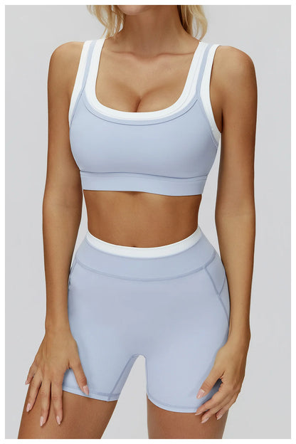 SWELTERING Women's Yoga Bra Breathable Fitness Vest Anti-Sweat Sports Underwear Female Gym Workout Crop Top Running Push Up Bra