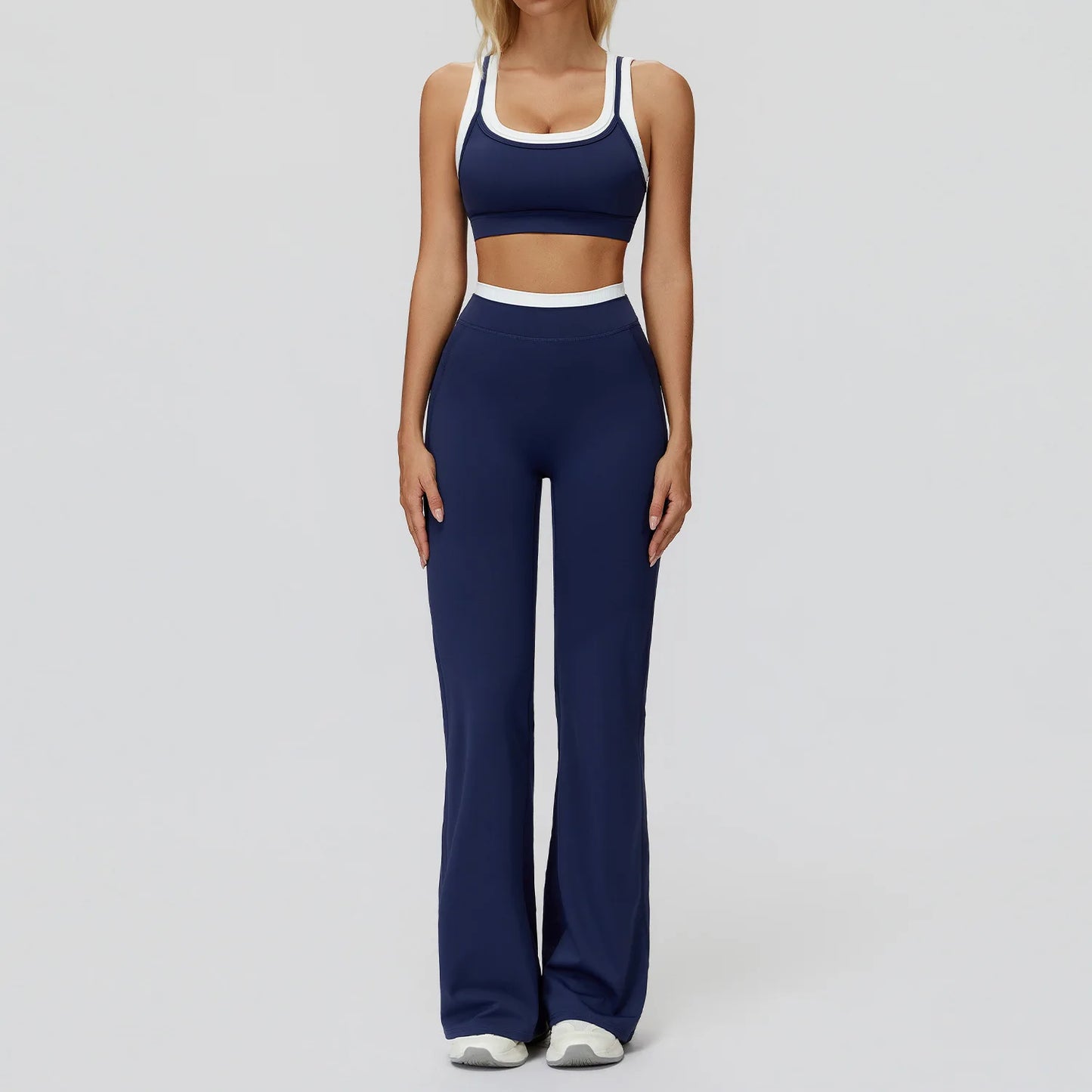 SWELTERING 2PCS Yoga Set Gym Fitness Suit Women Sports Workout Tracksuits Sportswear Female Yoga Suits Sports Bra Gym Leggings