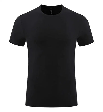 #4111001-XIYU Custom  LOGO Dry fit New Men's High Elastic Sports Casual T-shirt Cool Breathable Quick Drying Outdoor Sports