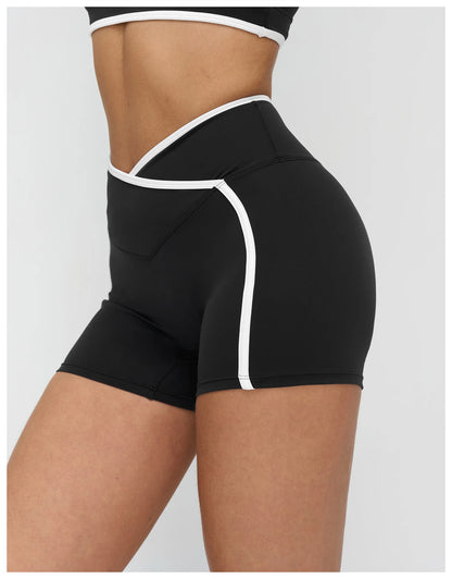 Yoga Shorts Women Sports Biker Shorts High Waist Gym Fitness Shorts Workout Cycling Tights Female Sports Yoga Short Leggings