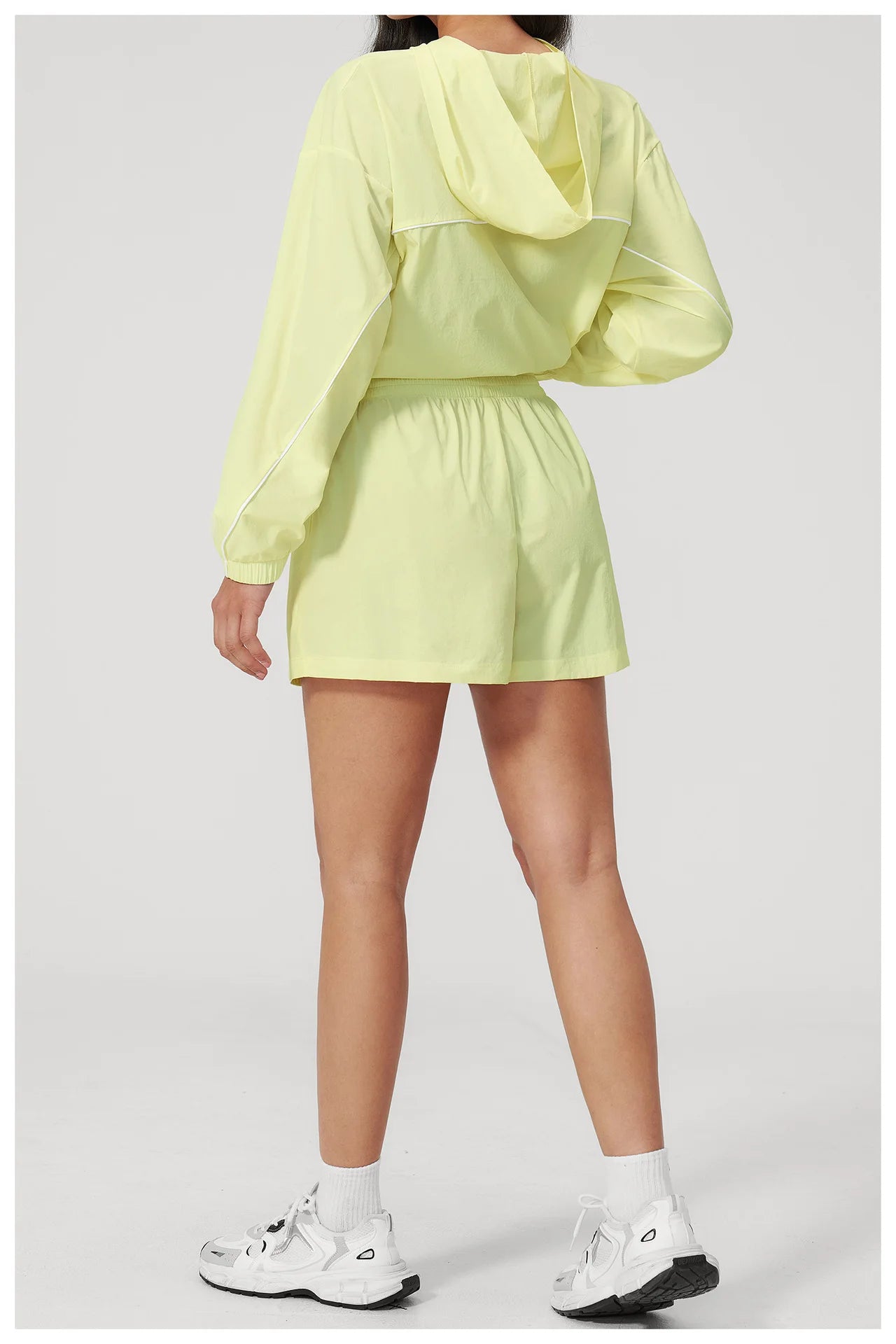 Yoga Set For Women Tracksuit Summer Sun Protection Set Yoga Long Sleeved Running Set Outdoor Sportswear For Women Athletic Wear