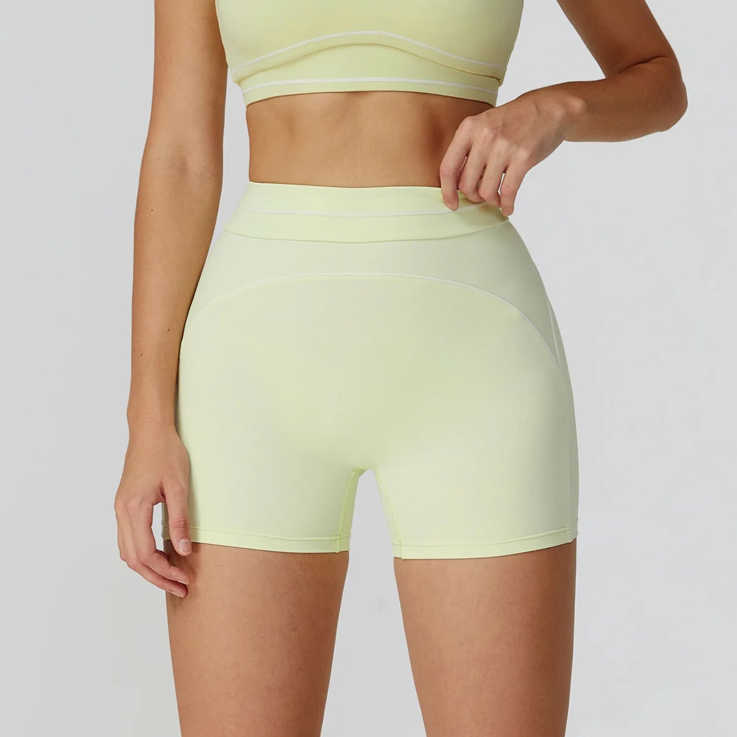 High Waist Yoga Shorts Women Breathable Sports Fitness Shorts Running Shorts Cycling Shorts Female Workout Gym Sports Shorts