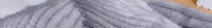 New mink woven women's scarf autumn and winter twill shawl warm herringbone scarfs fur Knitting high quality fishtail Scarves