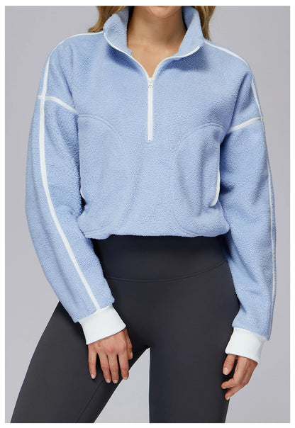 SWELTERING Women Fitness Gym Loose Yoga Long Sleeve Training Sport Top Female Workout Long Sleeve Yoga T-Shirt Sport Long Sleeve