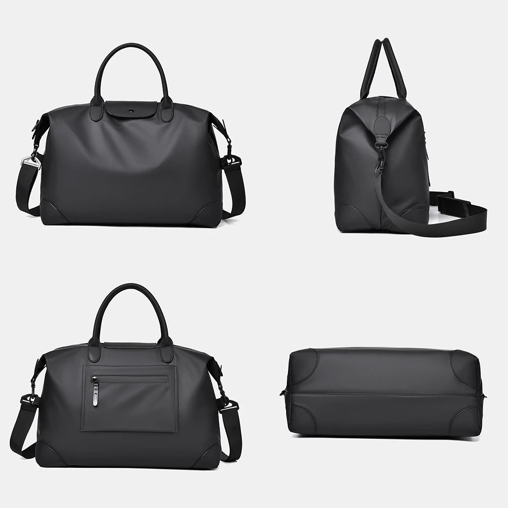 Customized Travel Bag Logo Luggage Bag Handheld Lightweight Men's Business Travel Storage Bag Yoga Fitness Bag Printed Name