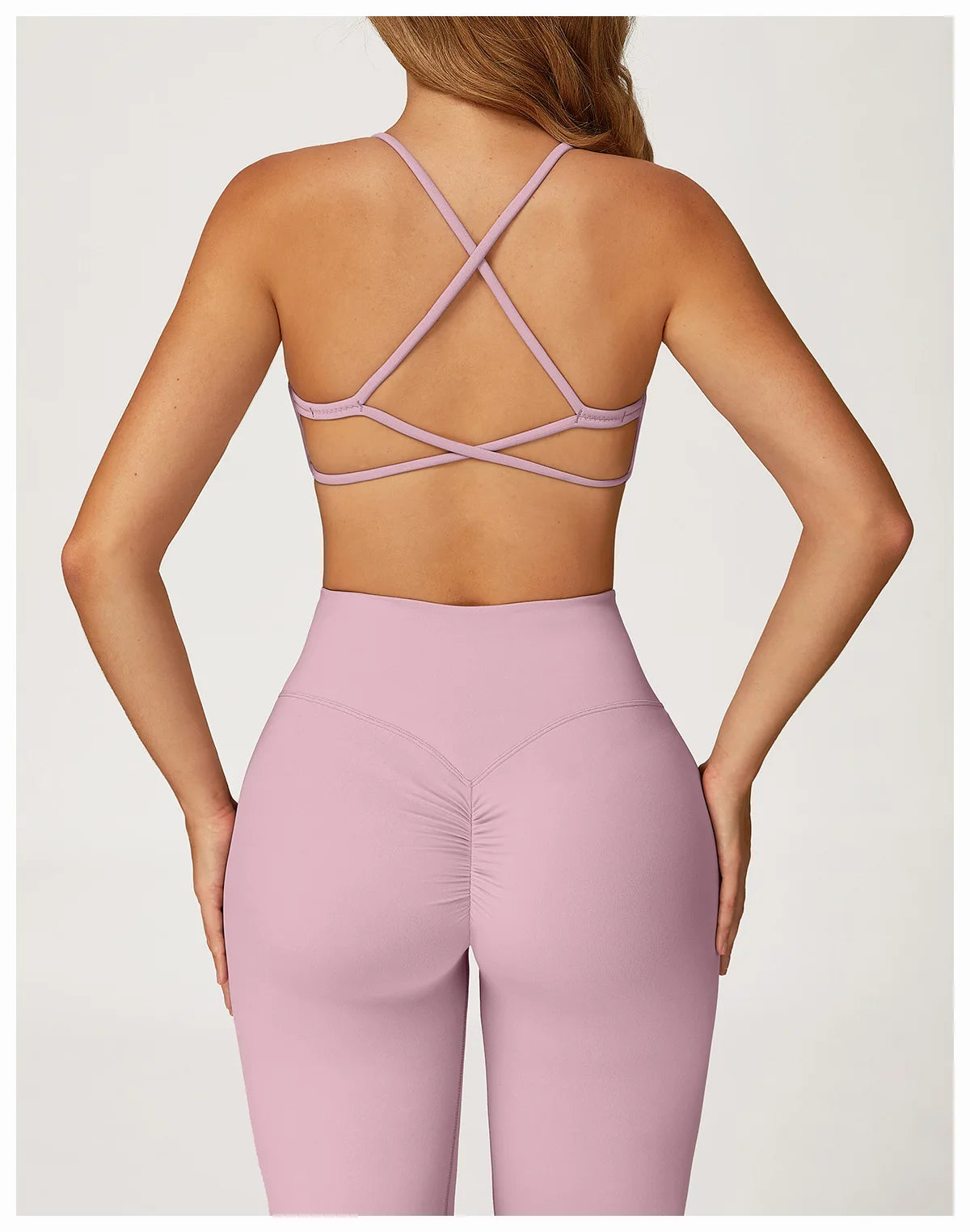 Women Cross Back Sports Underwear Breathable Yoga Bra Shockproof Fitness Top Gym Workout Underwear Female Sports Yoga Crop Top