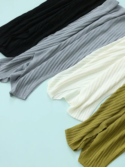 SuyaDream. Women Knitted Tanks, 45%Silk 55%Lyocell, V neck, Sleeveless Chic T Shirt, 2025 Solid Summer Vests