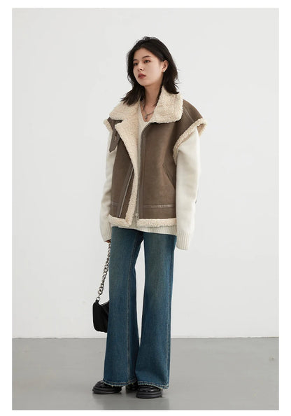 CHIC VEN Women Jeans New High Waist Flare Denim Pants Micro Elastic Woman Trousers Horseshoe Pant Female Autumn Winter 2023