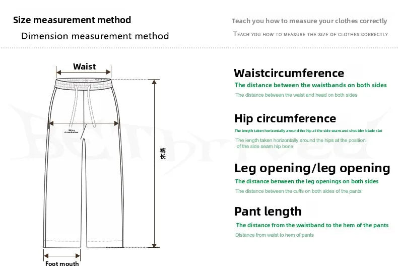 Custom LOGO Men's 320G retro fried snowflake 100% cotton high street scimitar straight tube old loose straight trousers