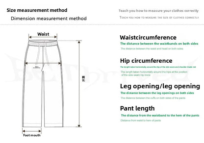 Custom LOGO Men's 320G retro fried snowflake 100% cotton high street scimitar straight tube old loose straight trousers