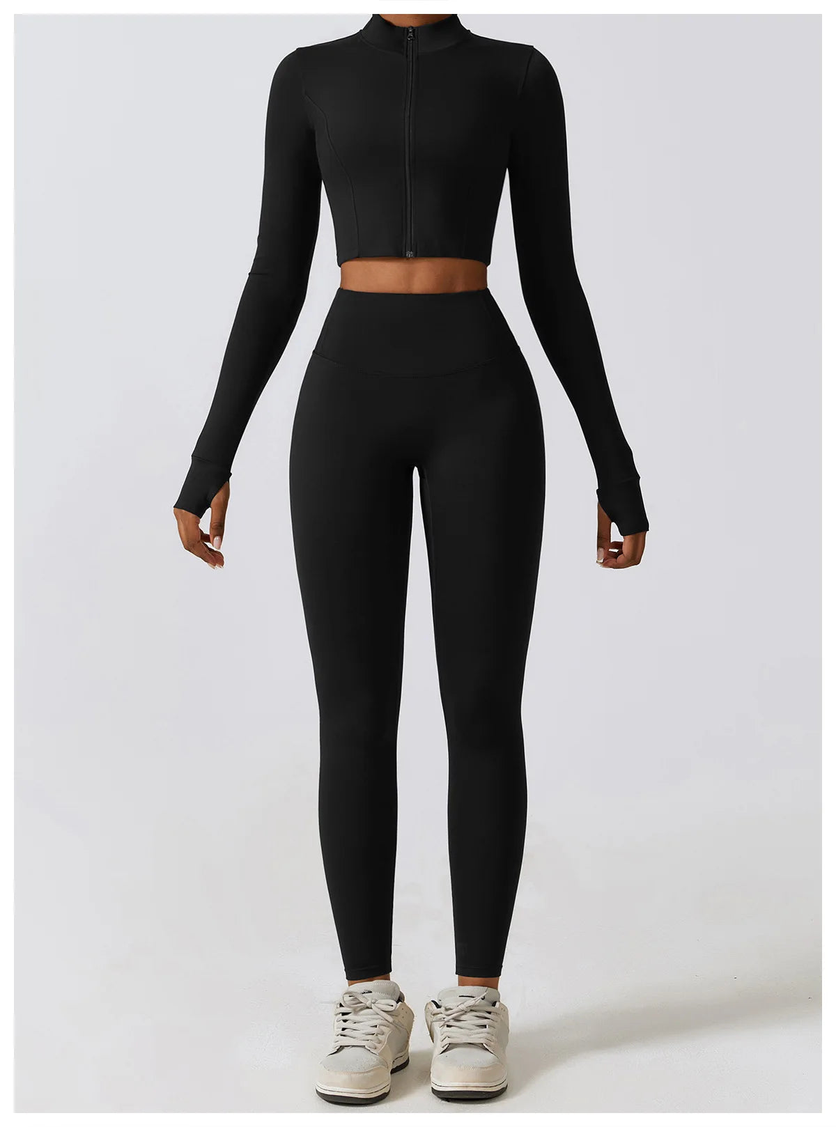 Women 2/3pcs Workout Outfits Yoga Sets Sportswear Gym Workout Clothing Tracksuit High Waist Leggings and Stretch Sports Bra
