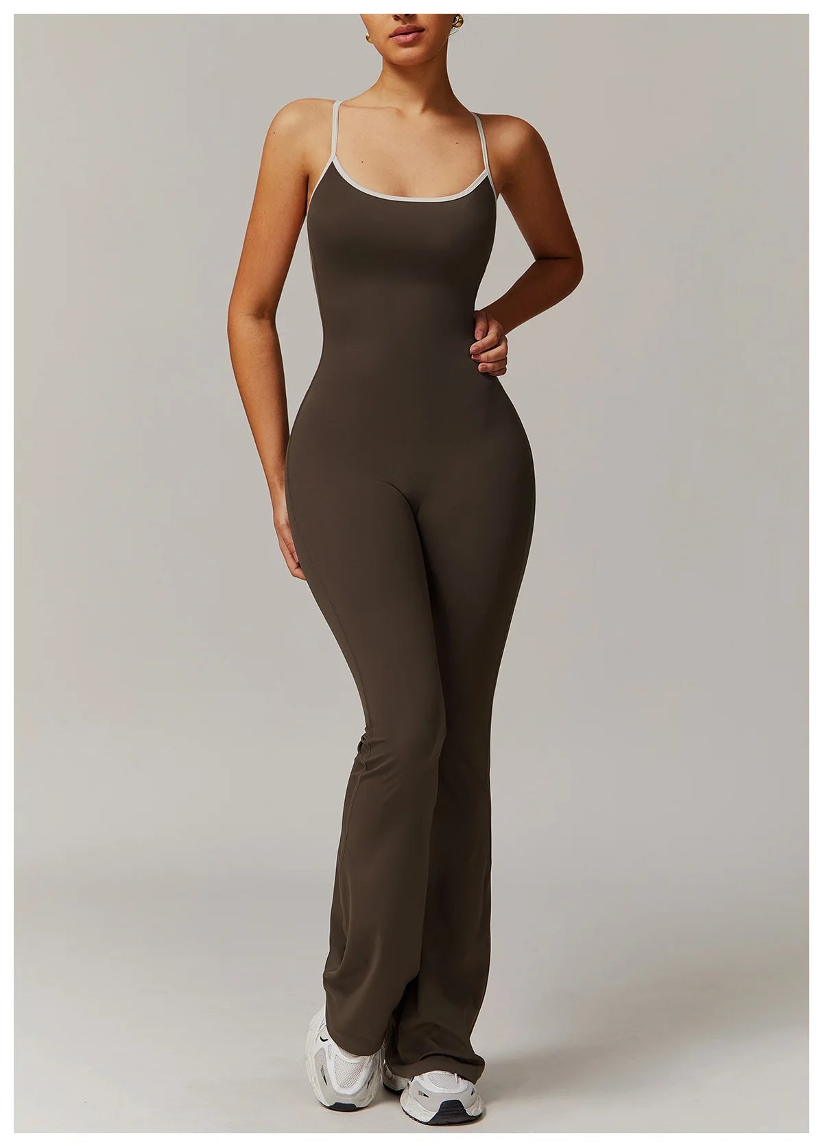 One-Piece Back V-Neck Sexy Suit Gym Set Women Training Suit Sportswear Women Sports Suit Fitness Rompers Stretch Training Suits