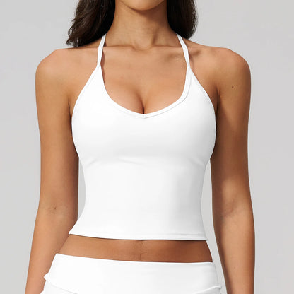 Women Fitness Sports Bra Top Shockproof Gym Workout Vest Quick Drying Pilates Yoga Tank Top Female Running Push Up Underwear