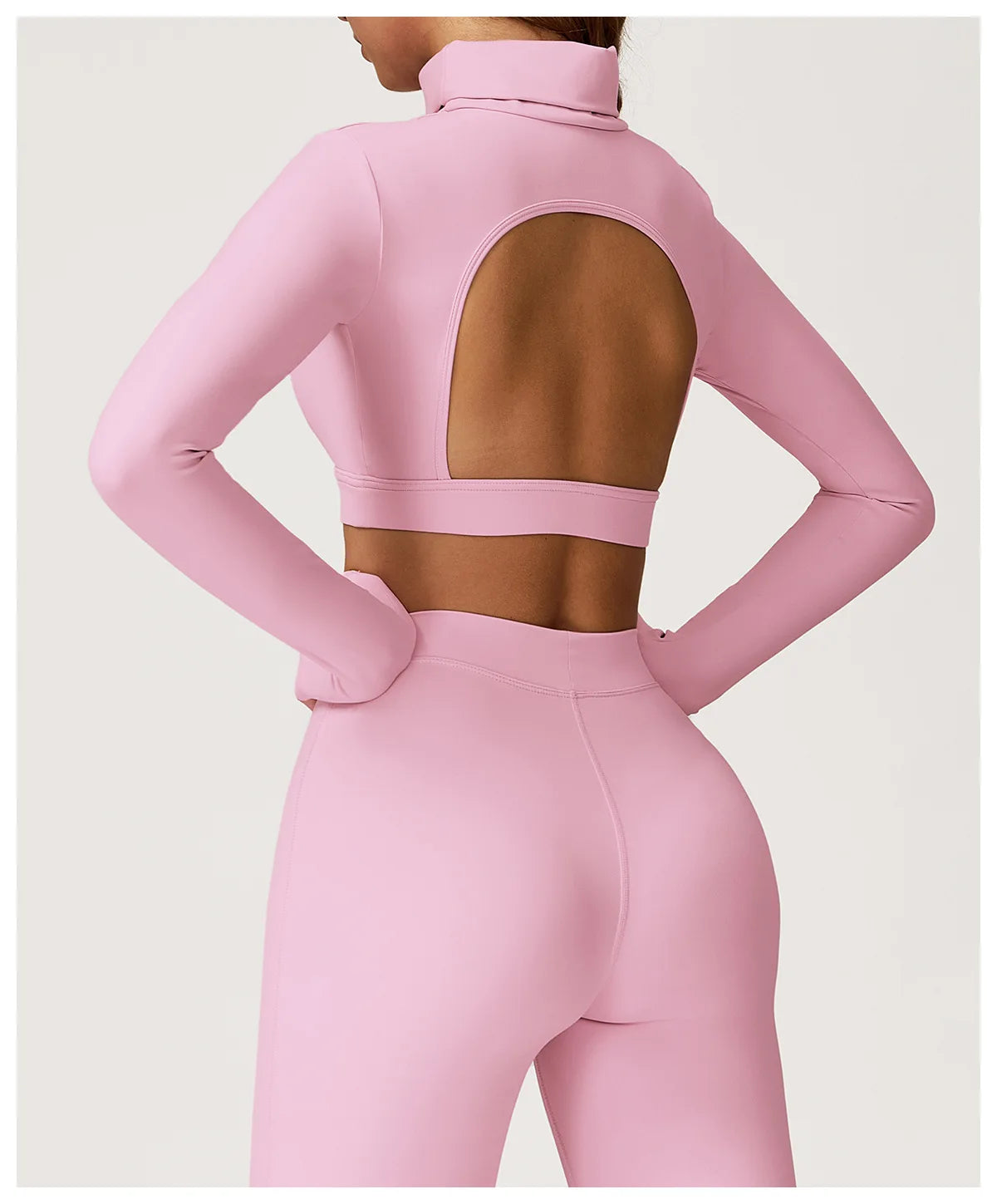 Female Gym Workout Shirts Yoga T-Shirt Fitness Long Sleeve Breathable High Elastic Crop Top Running Push Up Sports T-Shirt
