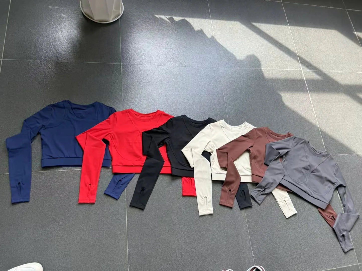 SWELTERING Yoga Suit Women Tracksuit 2PCS Sports Set Fitness Set Quick-Drying Gym Set Running Workout Long Sleeve Yoga Clothing