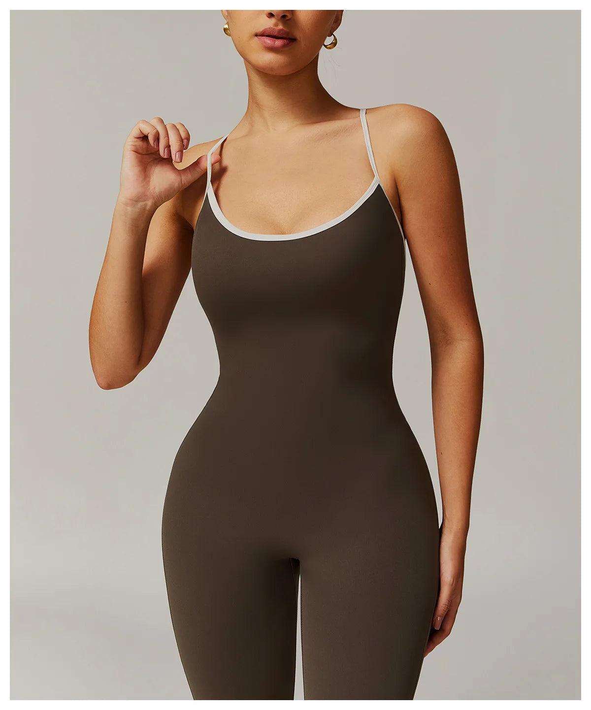 One-Piece Back V-Neck Sexy Suit Gym Set Women Training Suit Sportswear Women Sports Suit Fitness Rompers Stretch Training Suits