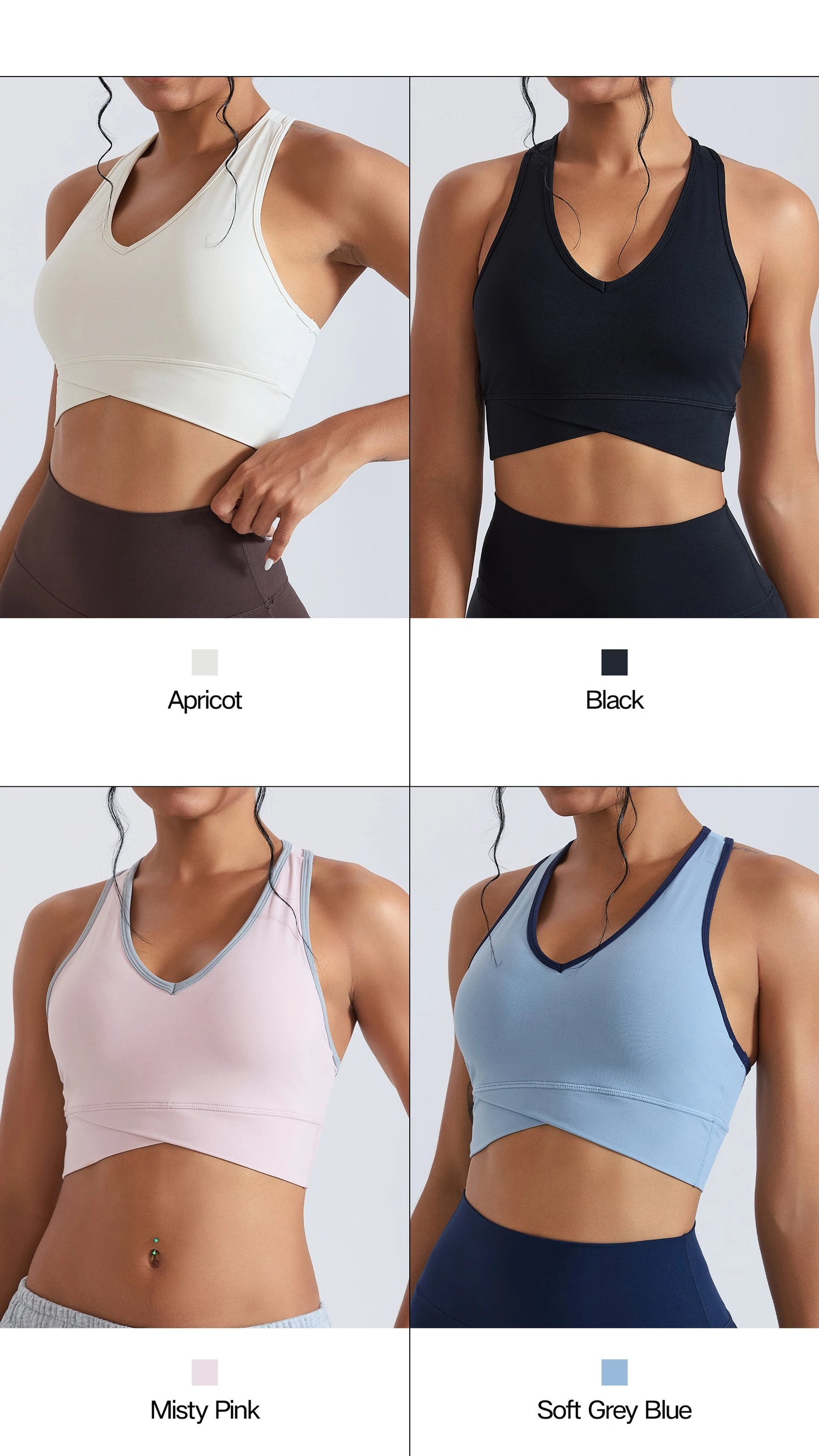 Women Yoga Bra Shockproof Gym Tank Top Sports Underwear Push-Up Workout Crop Top Female Fitness Yoga Vest Gym Training Bras