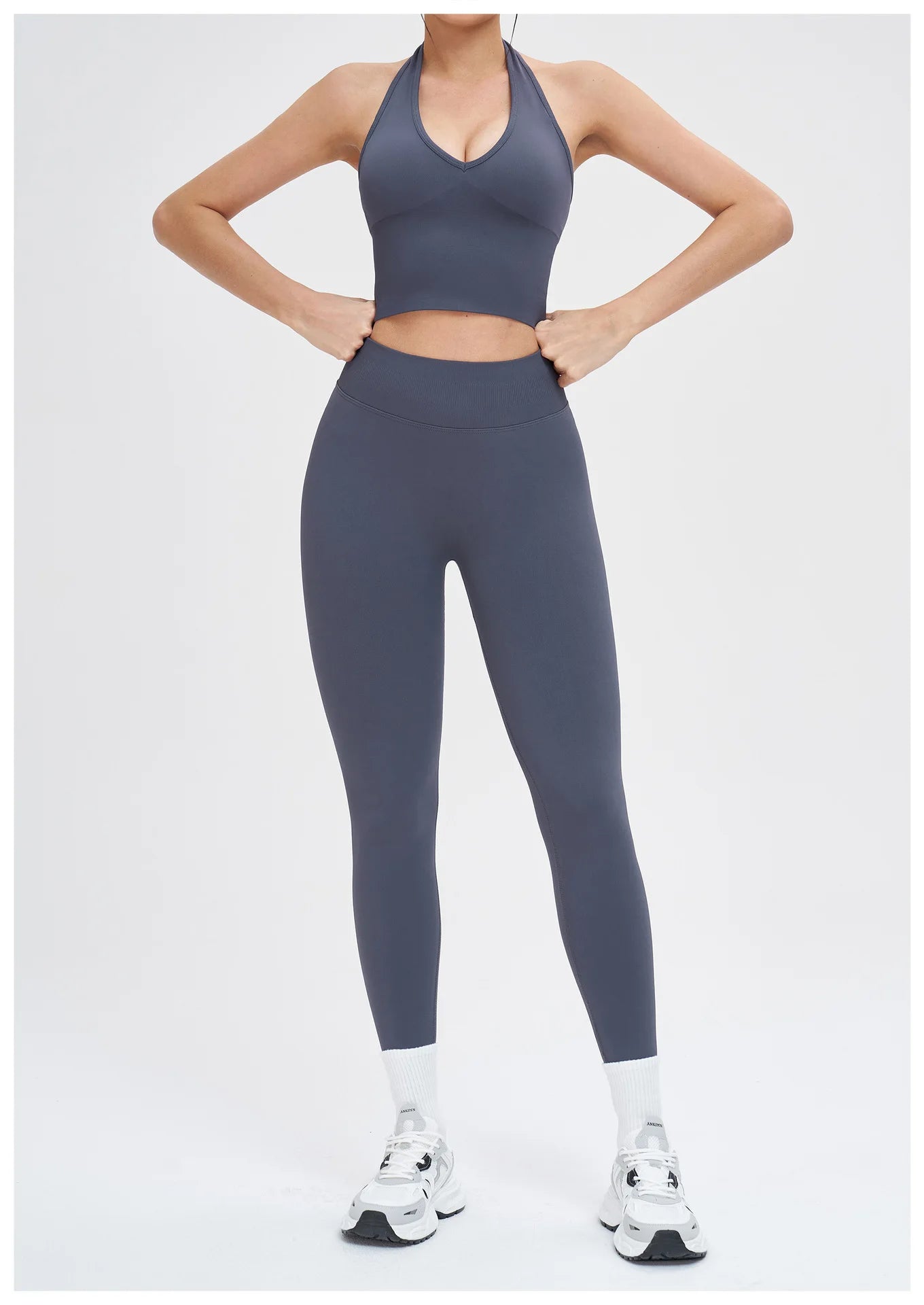 Sexy Seamless Sports Bras Halter Yoga Bra Women Fitness Gym Top Shockproof Running Workout Fast Dry Underwear Female Yoga Vest