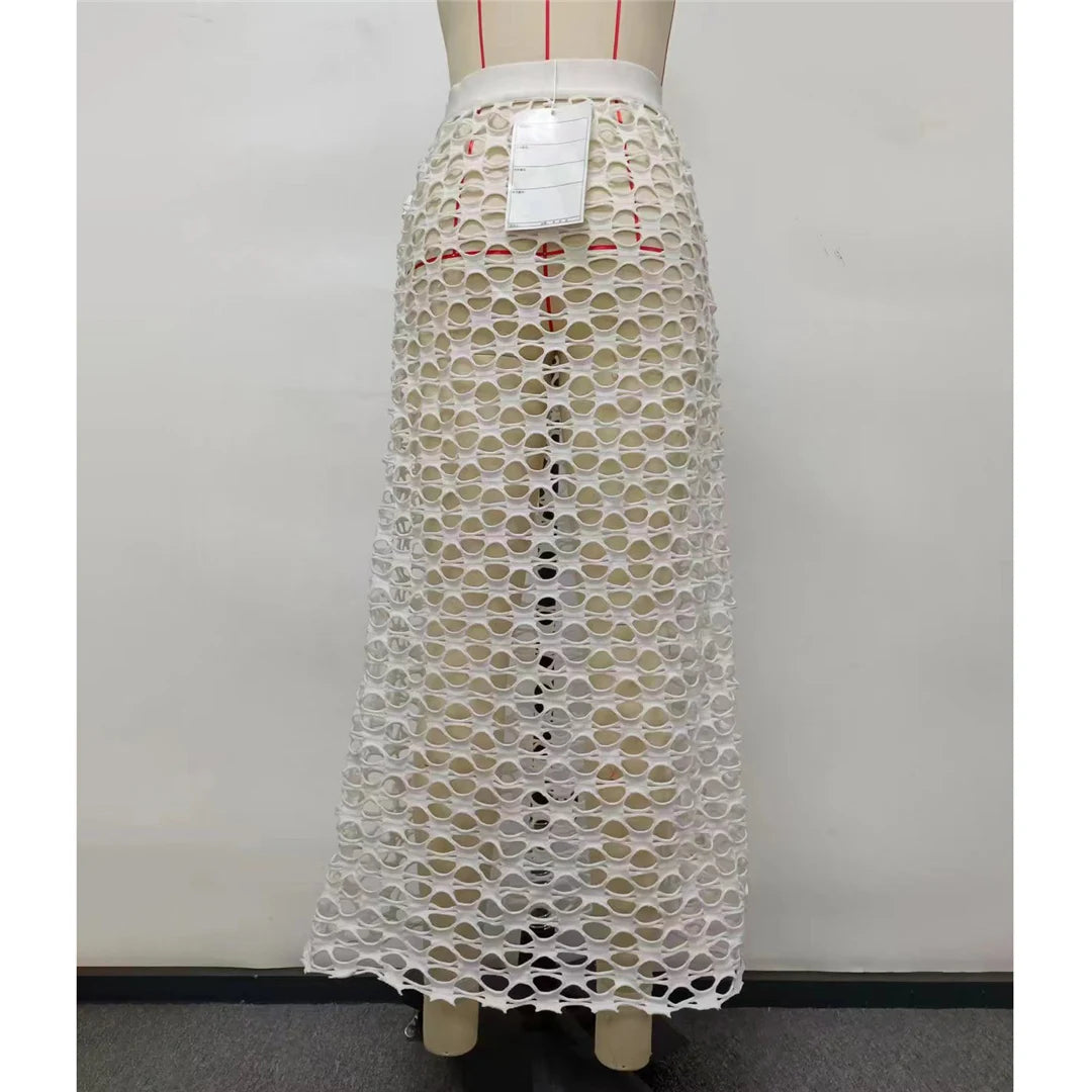 Sexy Hollow Out See Through Crochet Knitted Tunic Beach Cover Up Cover-ups Beach Dress Beach Wear Beachwear Female Women V5464