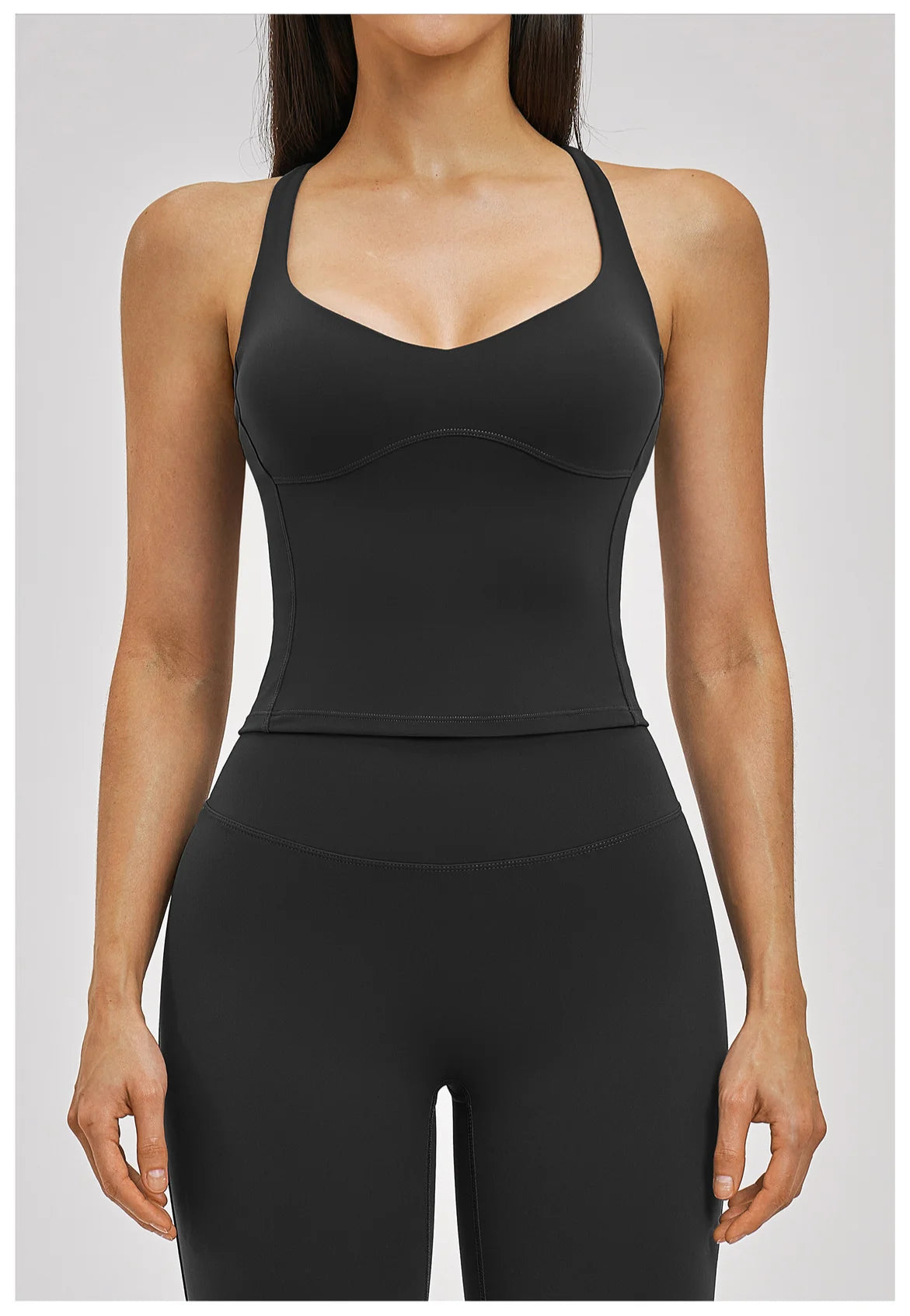 Shockproof Sports Vest Women Gym Fitness Top Sleeveless Yoga Clothes Female Training Sports Underwear Workout Vest Yoga Bras