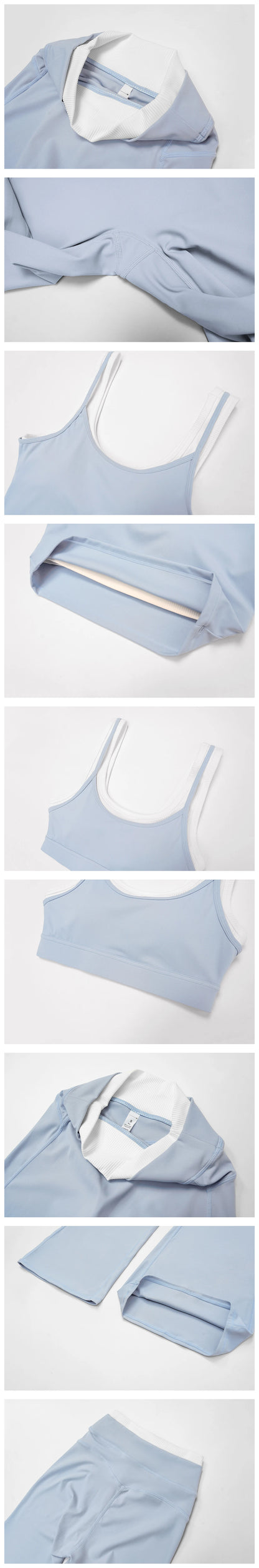 SWELTERING 2PCS Yoga Set Gym Fitness Suit Women Sports Workout Tracksuits Sportswear Female Yoga Suits Sports Bra Gym Leggings