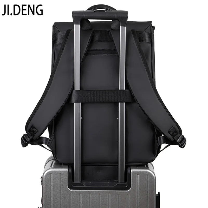 Multi-functional Fashion Men‘s Backpack For 15.6 inch Laptop Light Weight Bag Water-Repellent Material Large Capacity School Bag