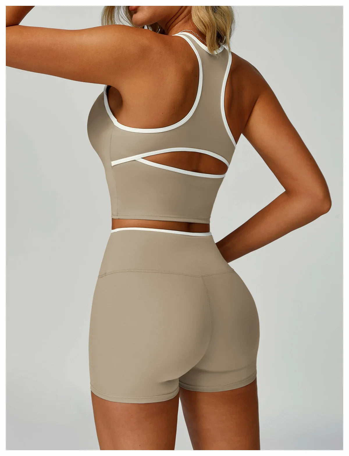Color Block Sport Bra Yoga Vest Women high strength Tight Top Comprehensive Training Gym Workout Yoga Underwear With Chest Pad