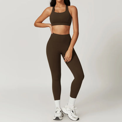 3PCS Yoga Set Gym Clothes 2 PCS Sportswear Women Yoga Suits Fitness Set women's Tracksuits Sports Jacket Long Sleeve Gym Legging