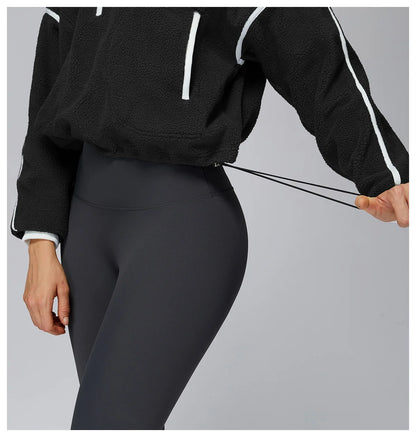 SWELTERING Women Fitness Gym Loose Yoga Long Sleeve Training Sport Top Female Workout Long Sleeve Yoga T-Shirt Sport Long Sleeve