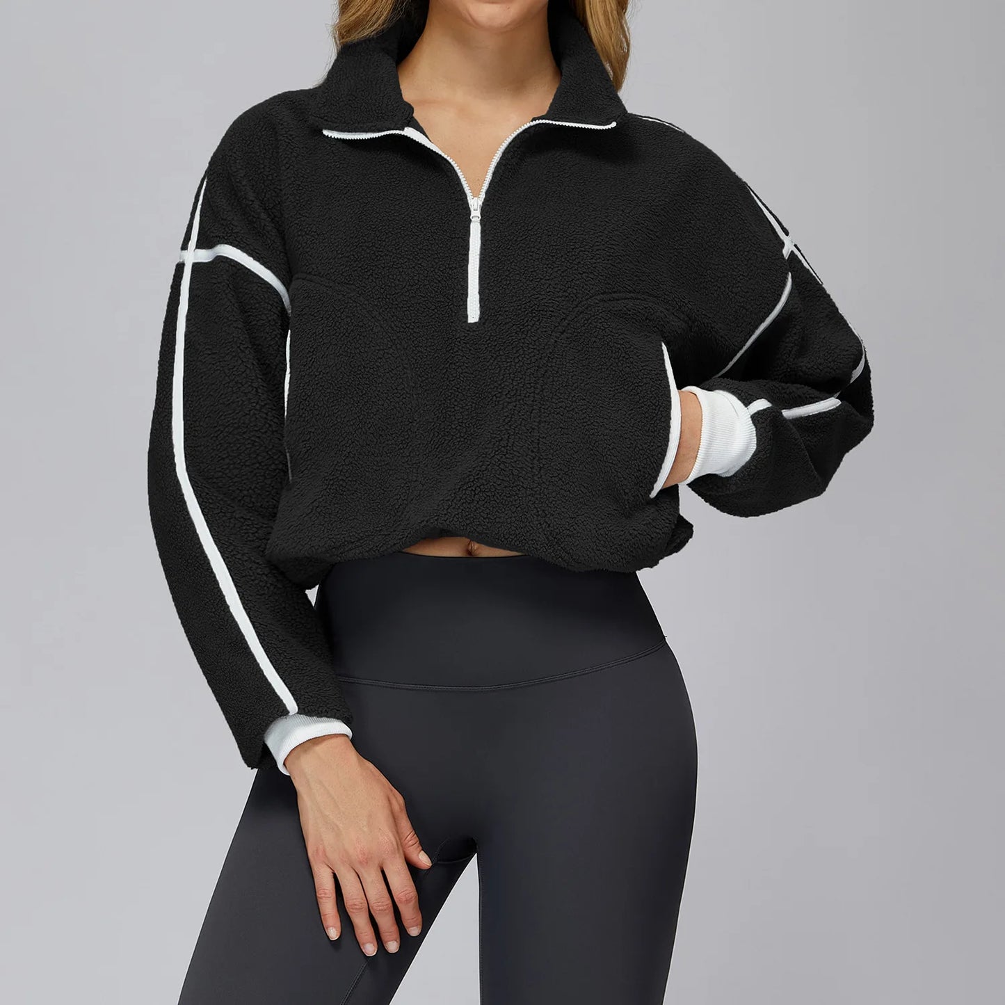 SWELTERING Women Fitness Gym Loose Yoga Long Sleeve Training Sport Top Female Workout Long Sleeve Yoga T-Shirt Sport Long Sleeve