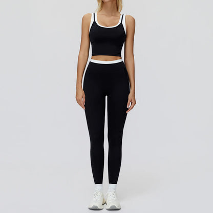 SWELTERING 2PCS Yoga Set Gym Fitness Suit Women Sports Workout Tracksuits Sportswear Female Yoga Suits Sports Bra Gym Leggings