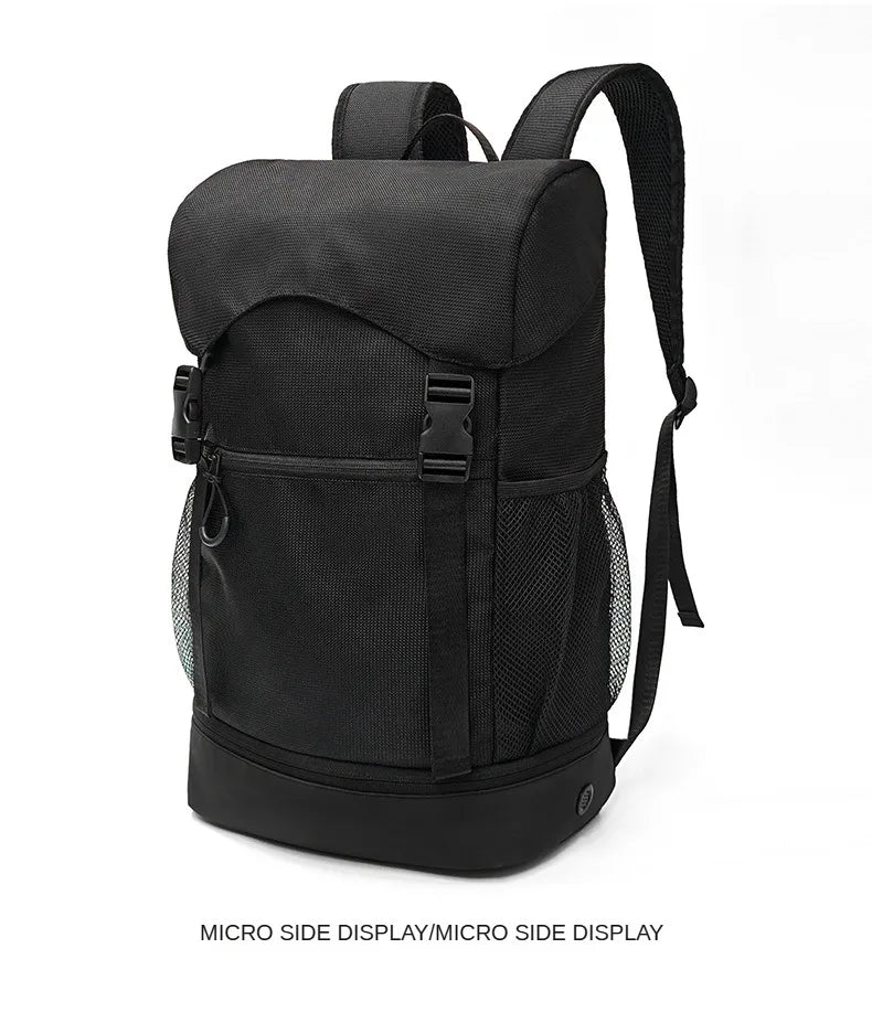 Large Capacity Basketball Backpack custom logo waterproof Training Bag Sports Basketball print photo Soccer Bags travel backpack