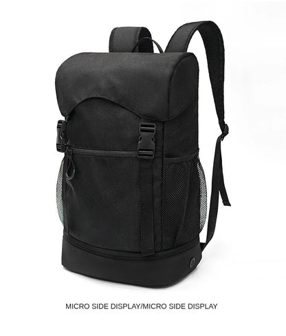 Large Capacity Basketball Backpack custom logo waterproof Training Bag Sports Basketball print photo Soccer Bags travel backpack
