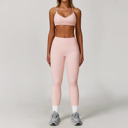 2/3PCS Yoga Suit Sports Set Gym Set Women Tracksuit Running Workout Clothes Long Sleeve Sports Bra Athletic Wear Yoga Clothing
